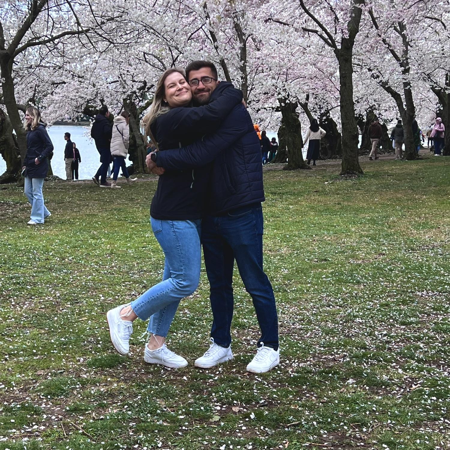 Love at the Cherry Blossom Festival in Washington DC 🌸