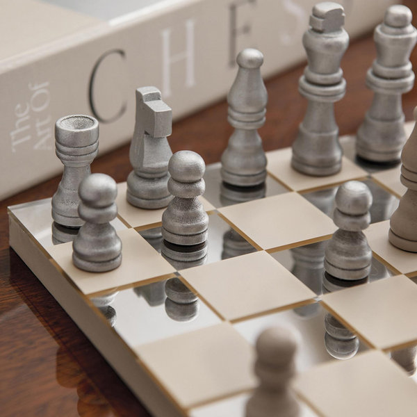 PRINTWORKS, Mirrored Art of Chess Classic Games | Zola