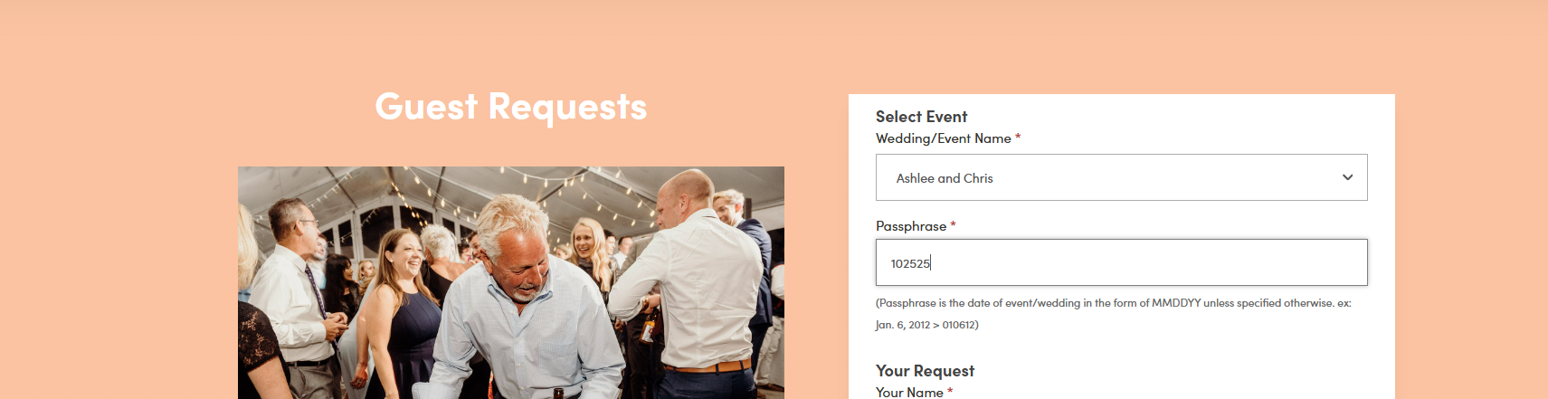 The Wedding Website of Ashlee Marie and Christopher Dean