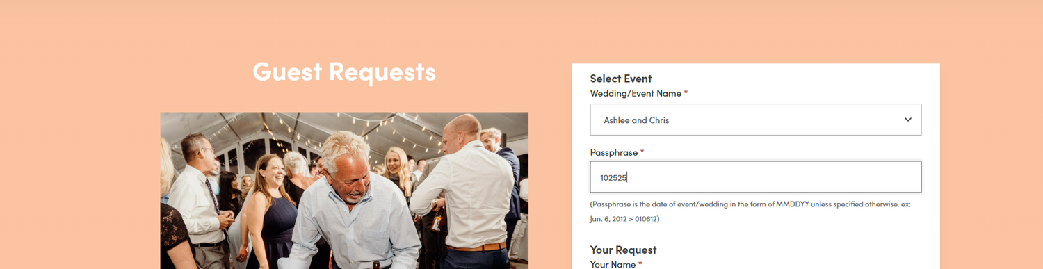 The Wedding Website of Ashlee Marie and Christopher Dean