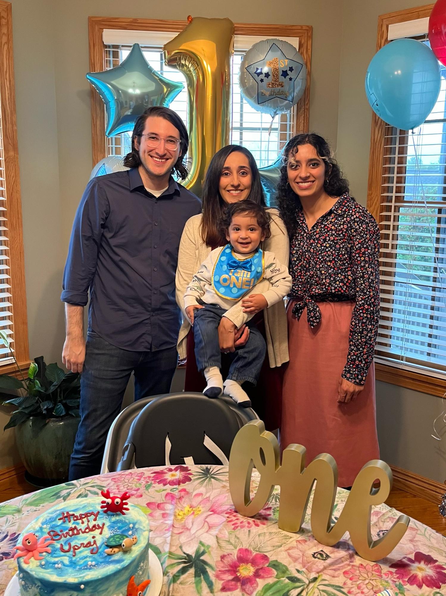 Upraj’s 1st Birthday, Grove City, 2021