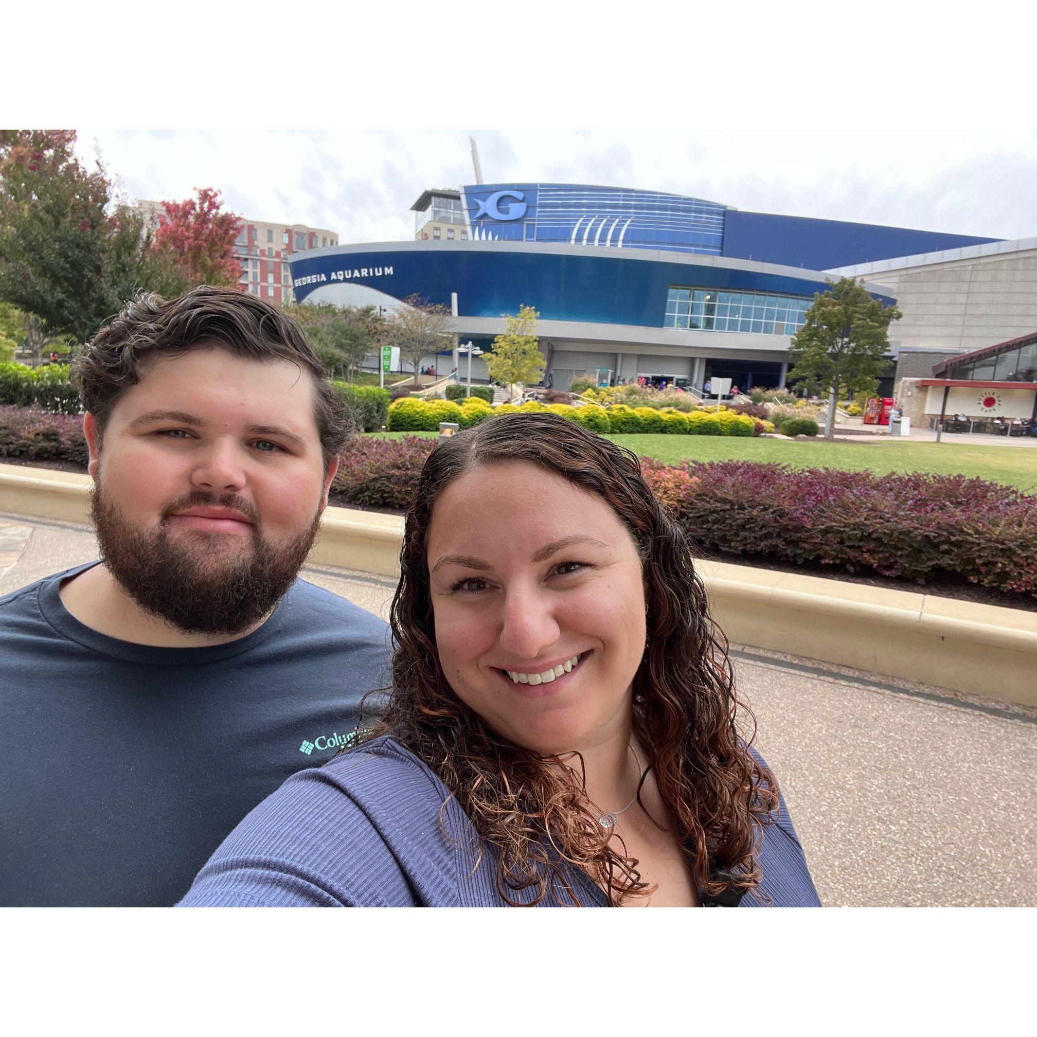 Had the best time at the Georgia Aquarium! October 2023
