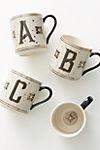 "J" Tiled Margot Monogram Mug