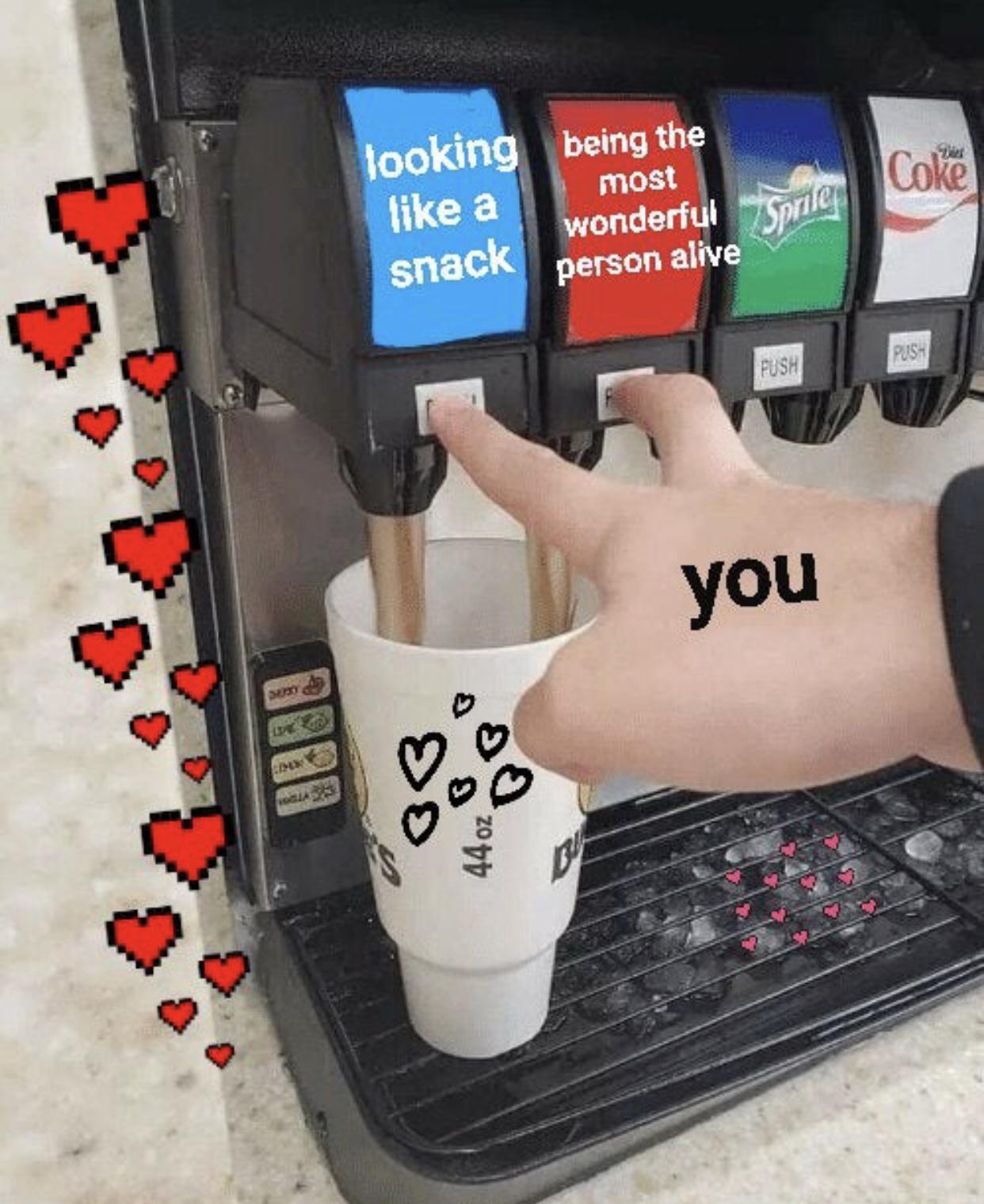 An example of the dumb cute love memes Mary sends Jesse sometimes [6/10]