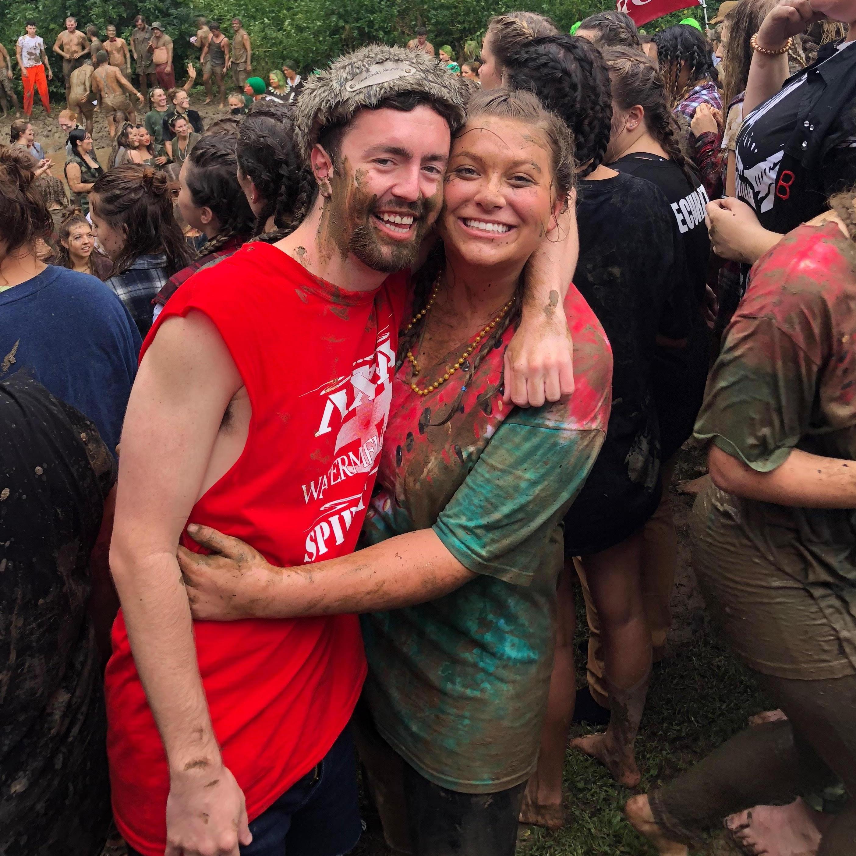Watermelon Bust for Aaron's fraternity.