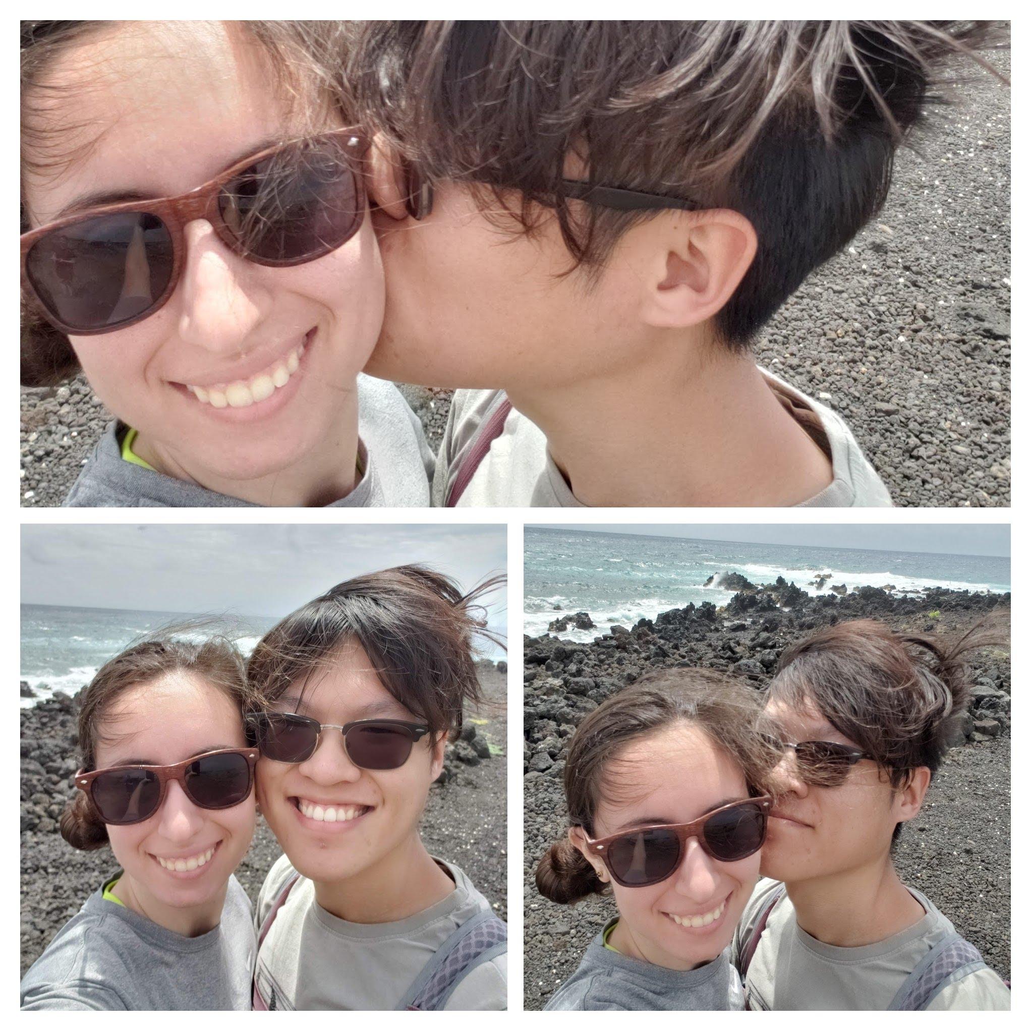 It's kind of windy in Hawaii!