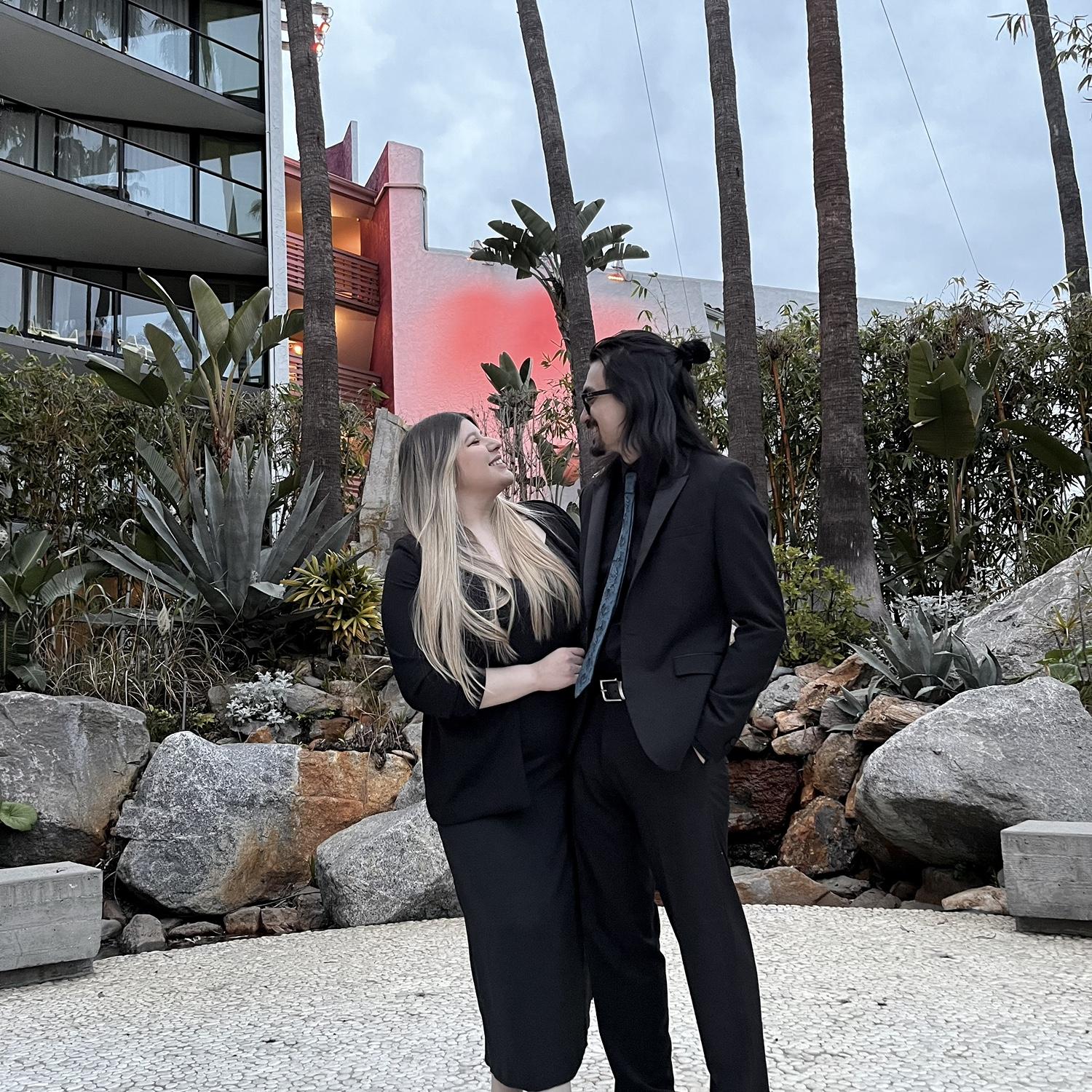 Each other’s forever wedding dates 🤍 Mark’s cousin’s, Vicky and Ethan’s wedding March 2023 (Ida caught the bouquet at this wedding!)