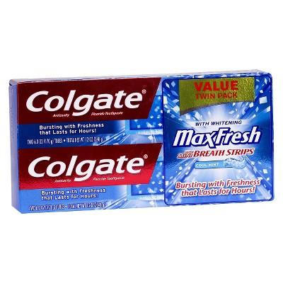 Colgate® Max Fresh Cool Mint Toothpaste - 6oz/2pk