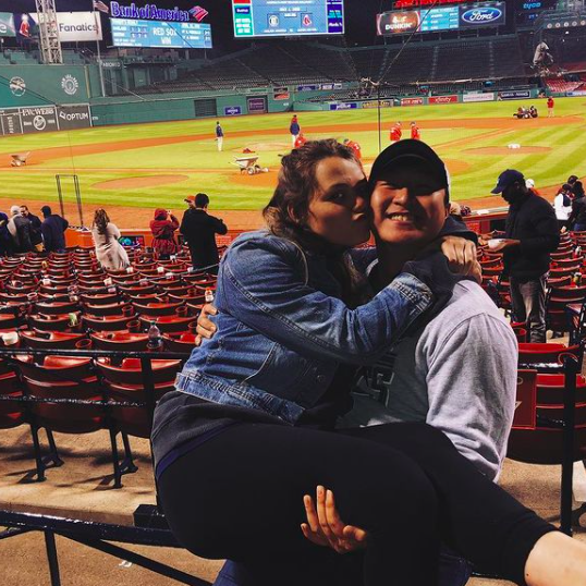 Wicked big sox fans!!