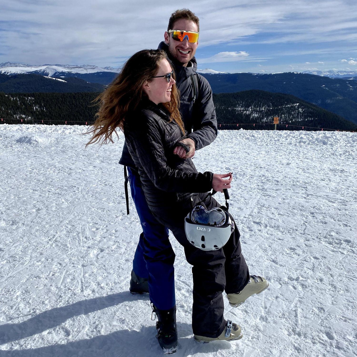 Skiing in our favorite place - Blue Sky Basin