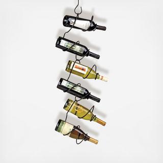 Climbing Tendril 6-Bottle Hanging Rack
