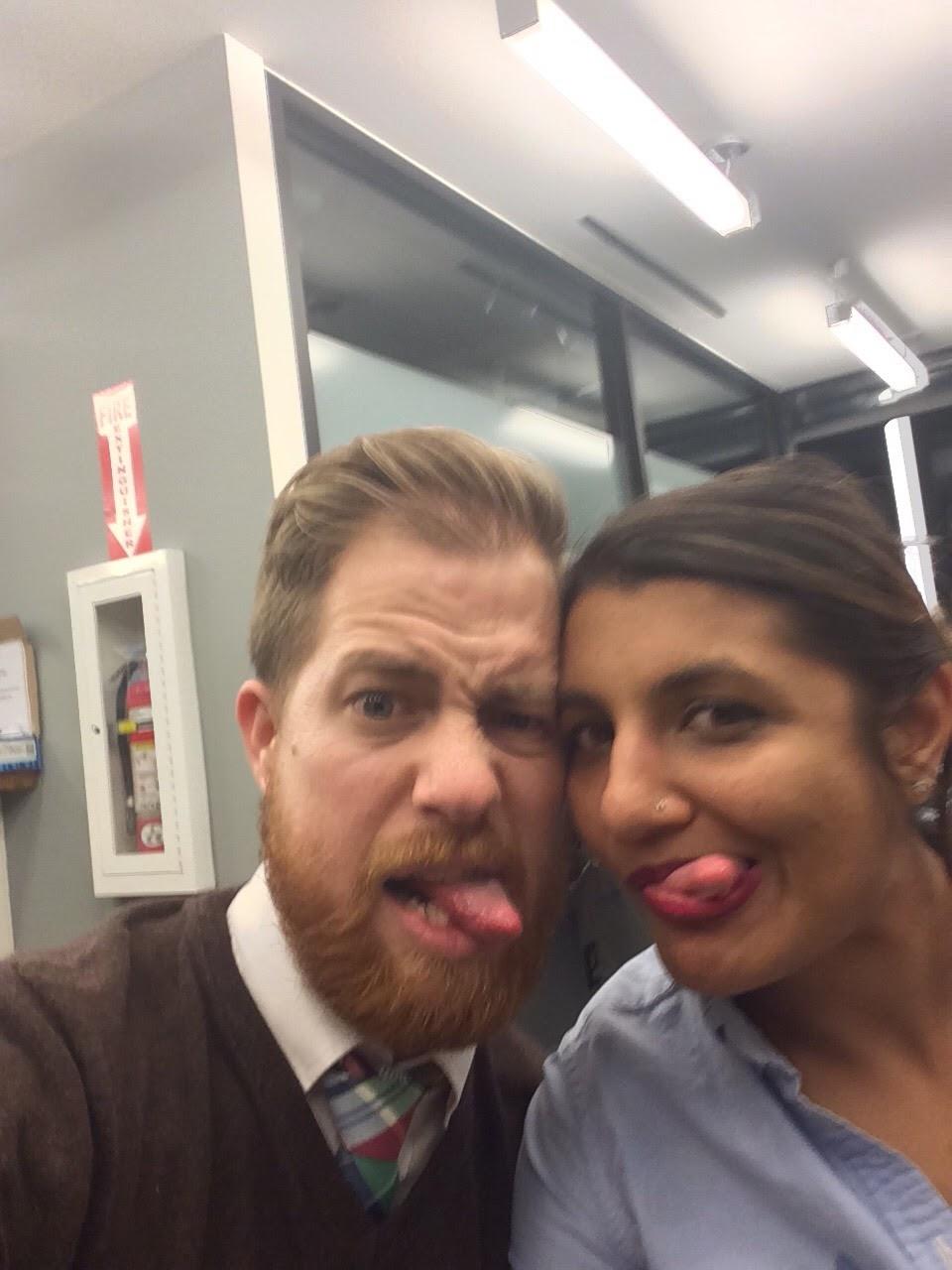 "Suns out, tongues out" - @ WeWork