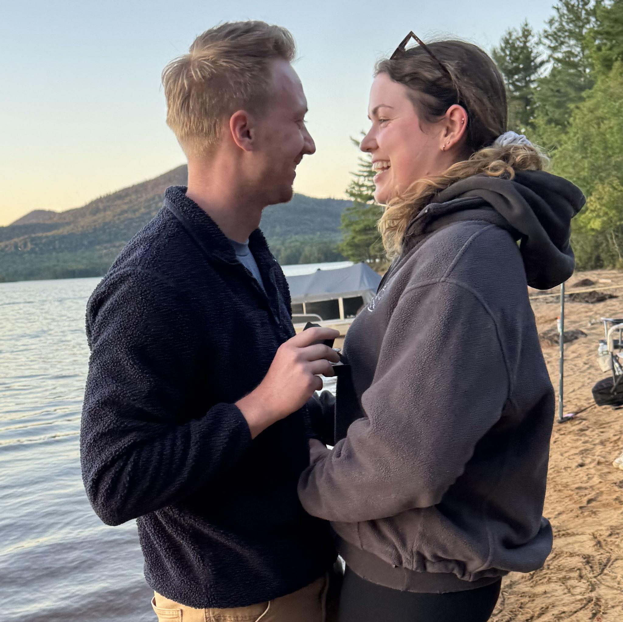 Newly engaged!