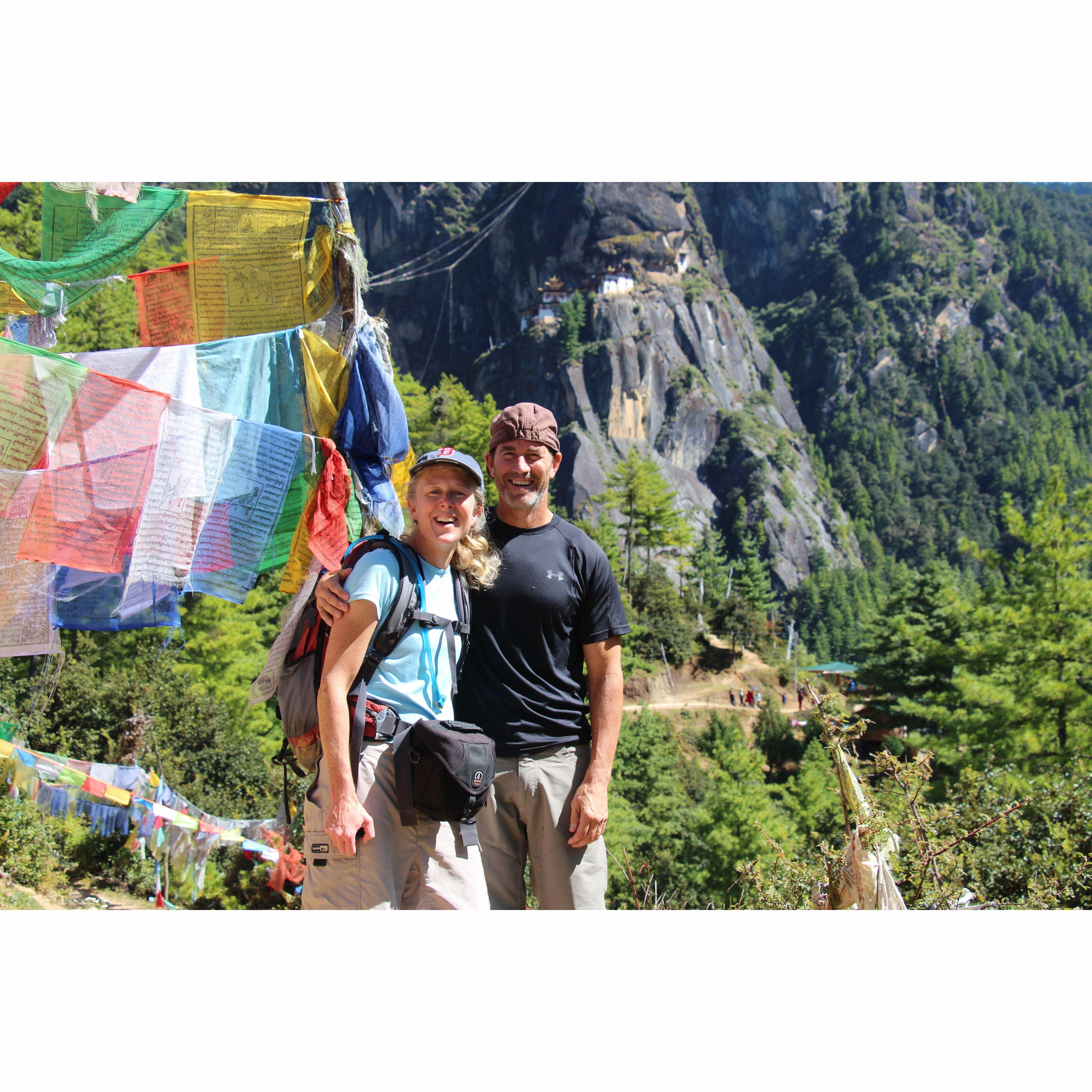 Bhutan hike to Tiger's Nest.  2014.