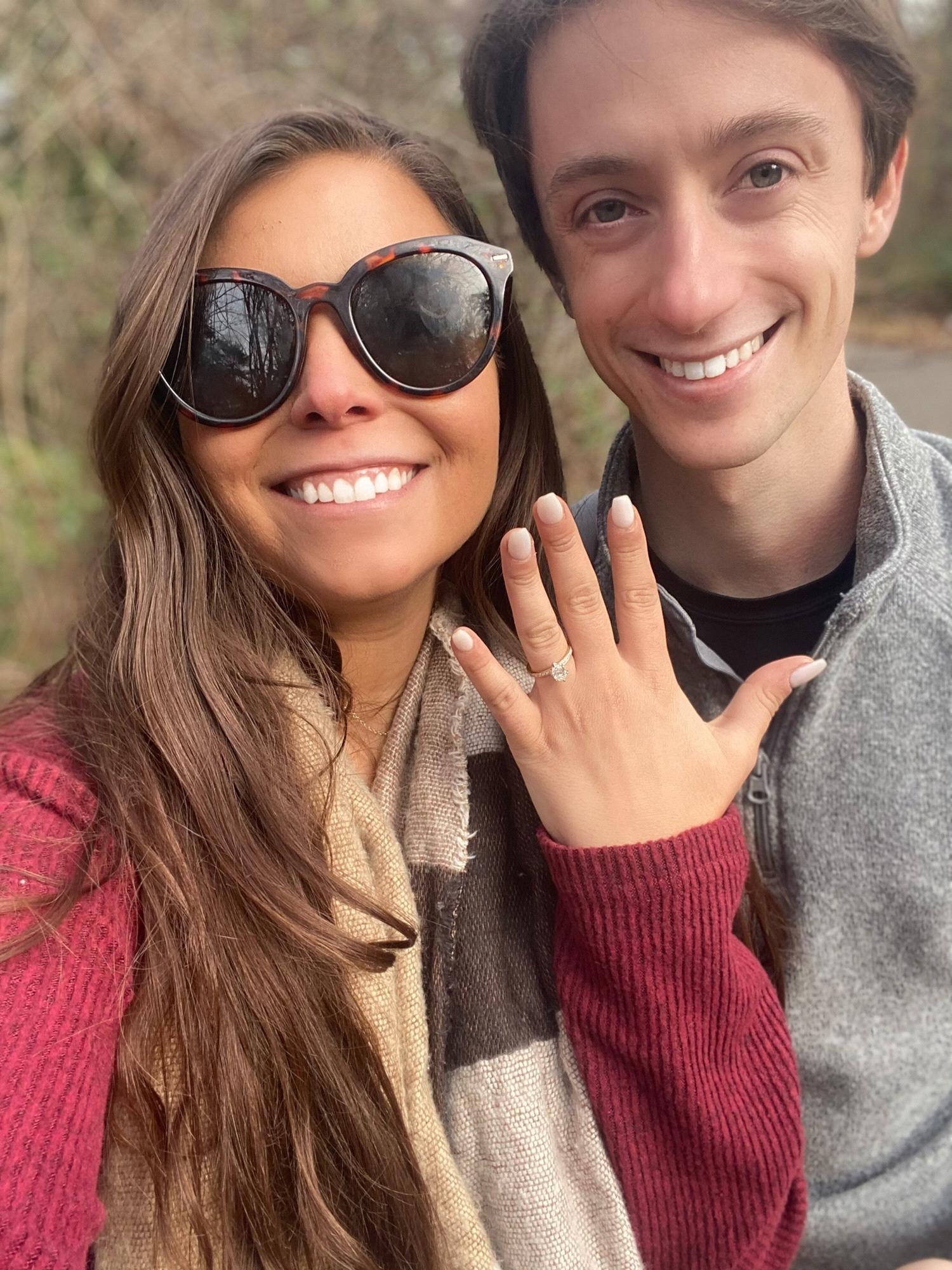 Right after Mike proposed!