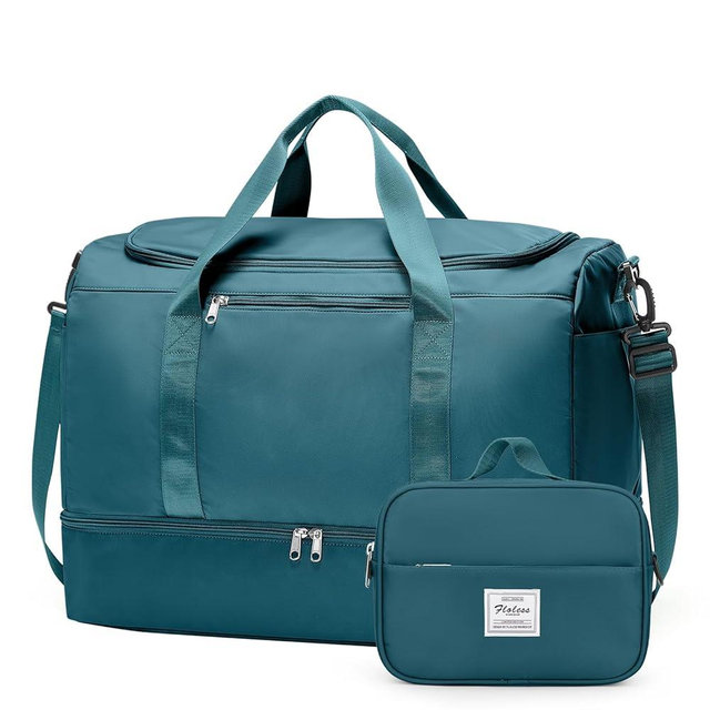 Extra Large Travel Duffle Bag,Carry on Overnight Weekend Bag with Shoes Compartment,Weekender Bags for Women for Travel Business Trips Sport Hospital