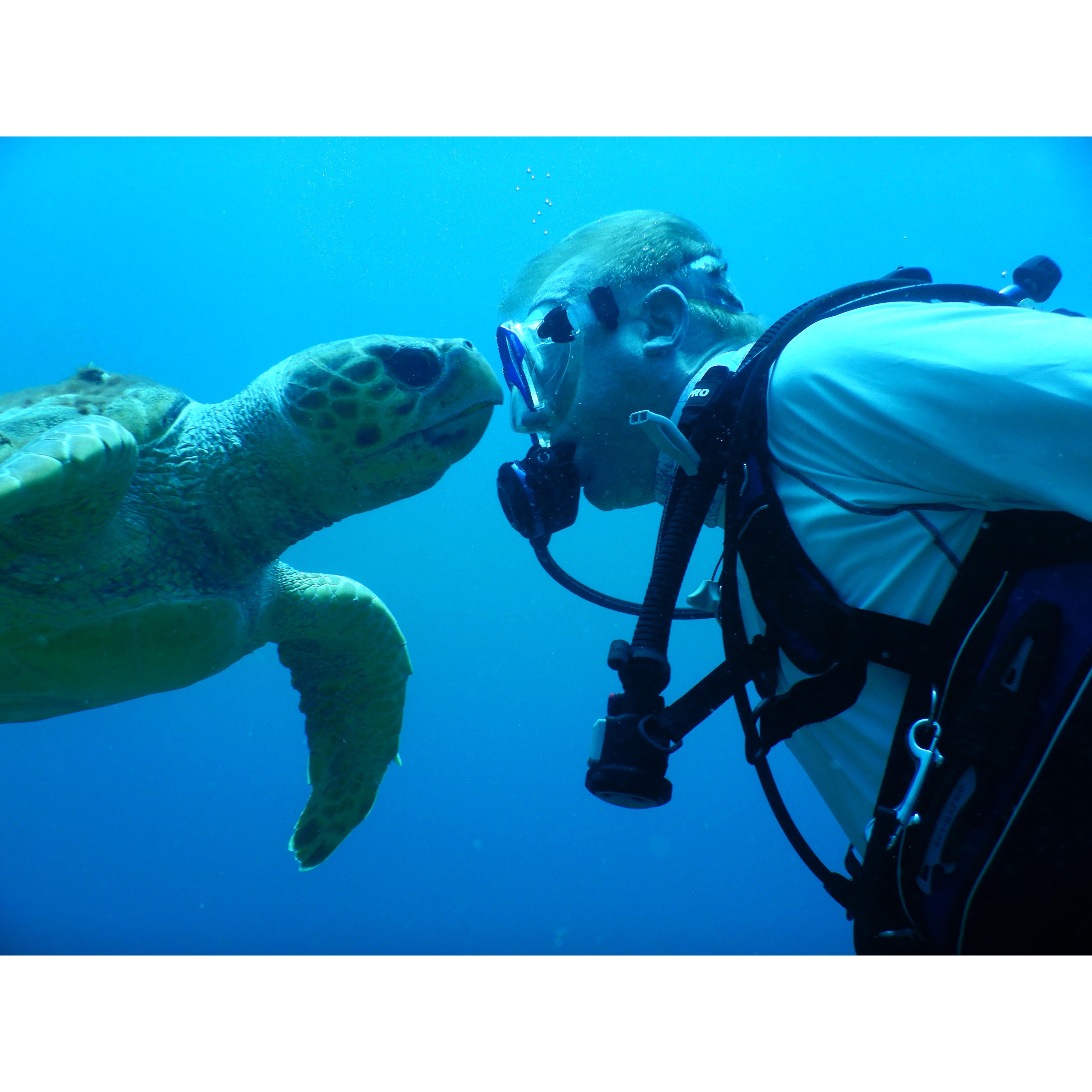 Diving in Belize, May 27, 2019