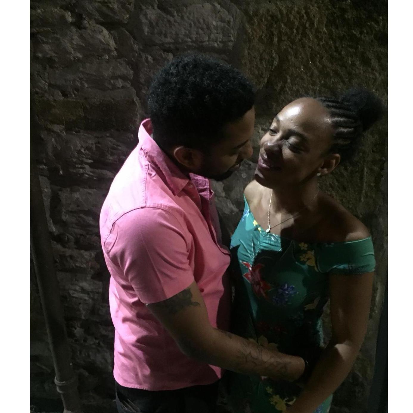 Looking into each other eyes and we see our future.