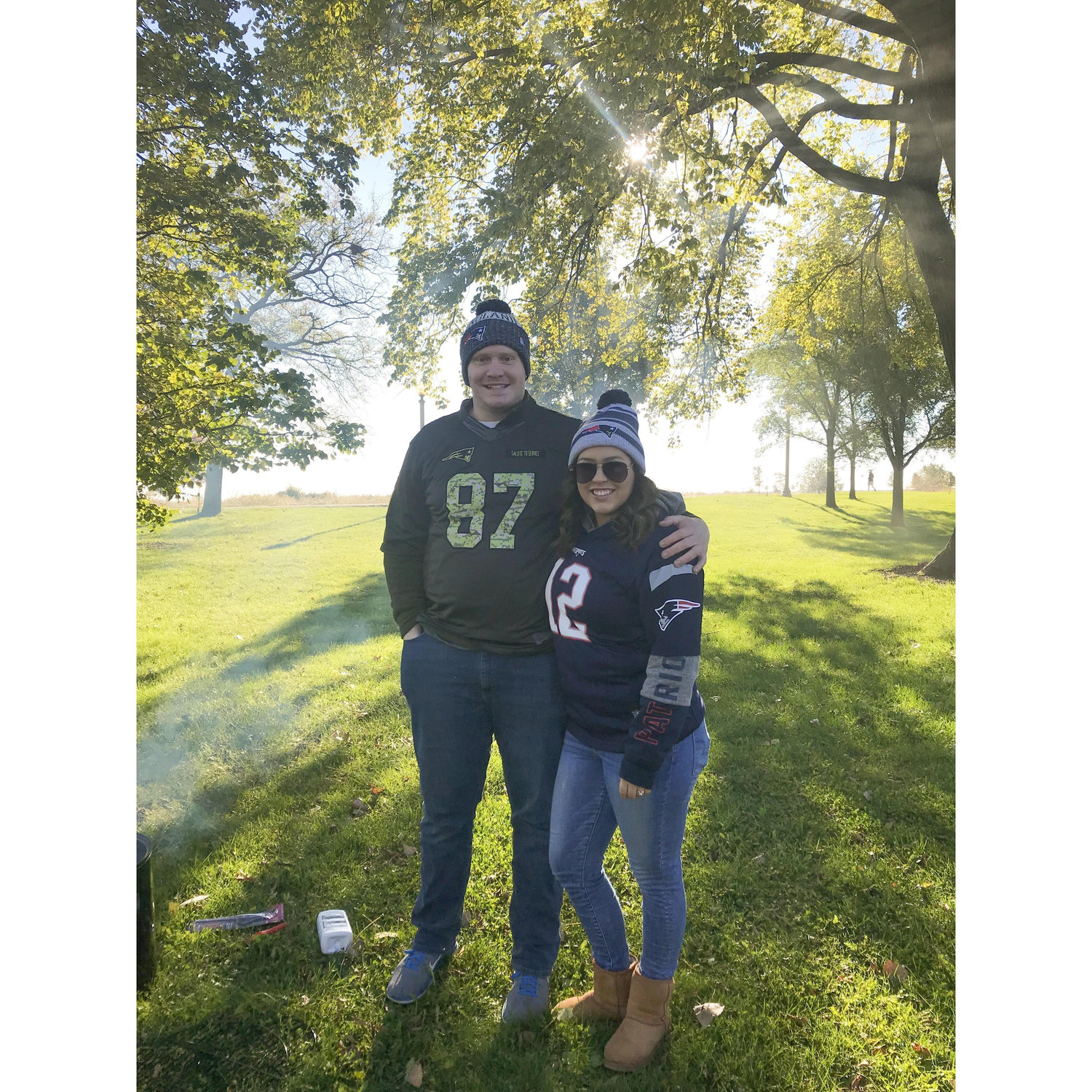 Patriots vs Bears game in Chicago 2018