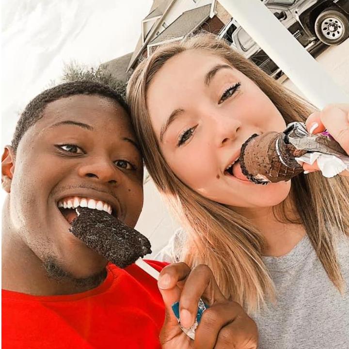 Our first ice cream truck date :)