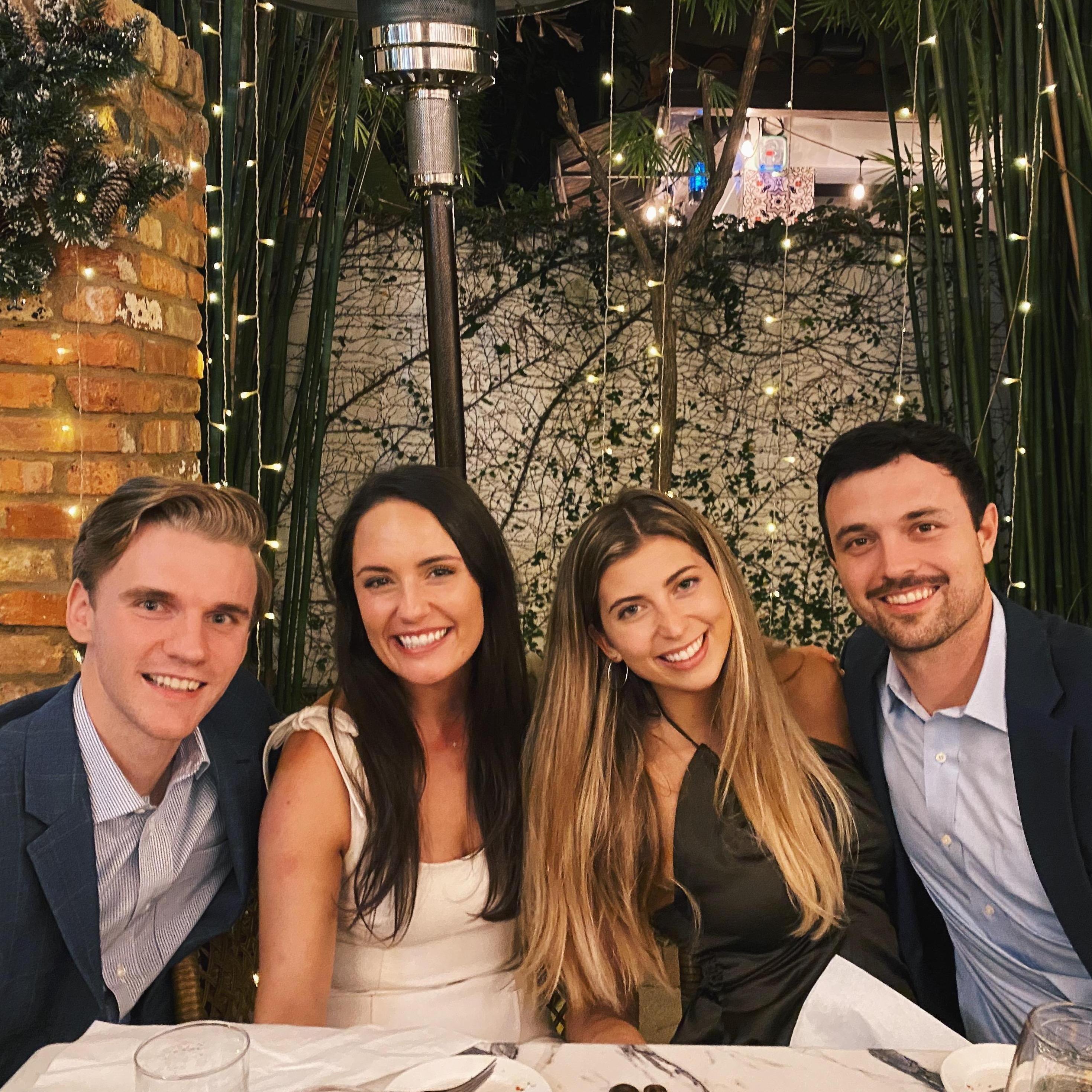 Cydney and Matt's rehearsal dinner!