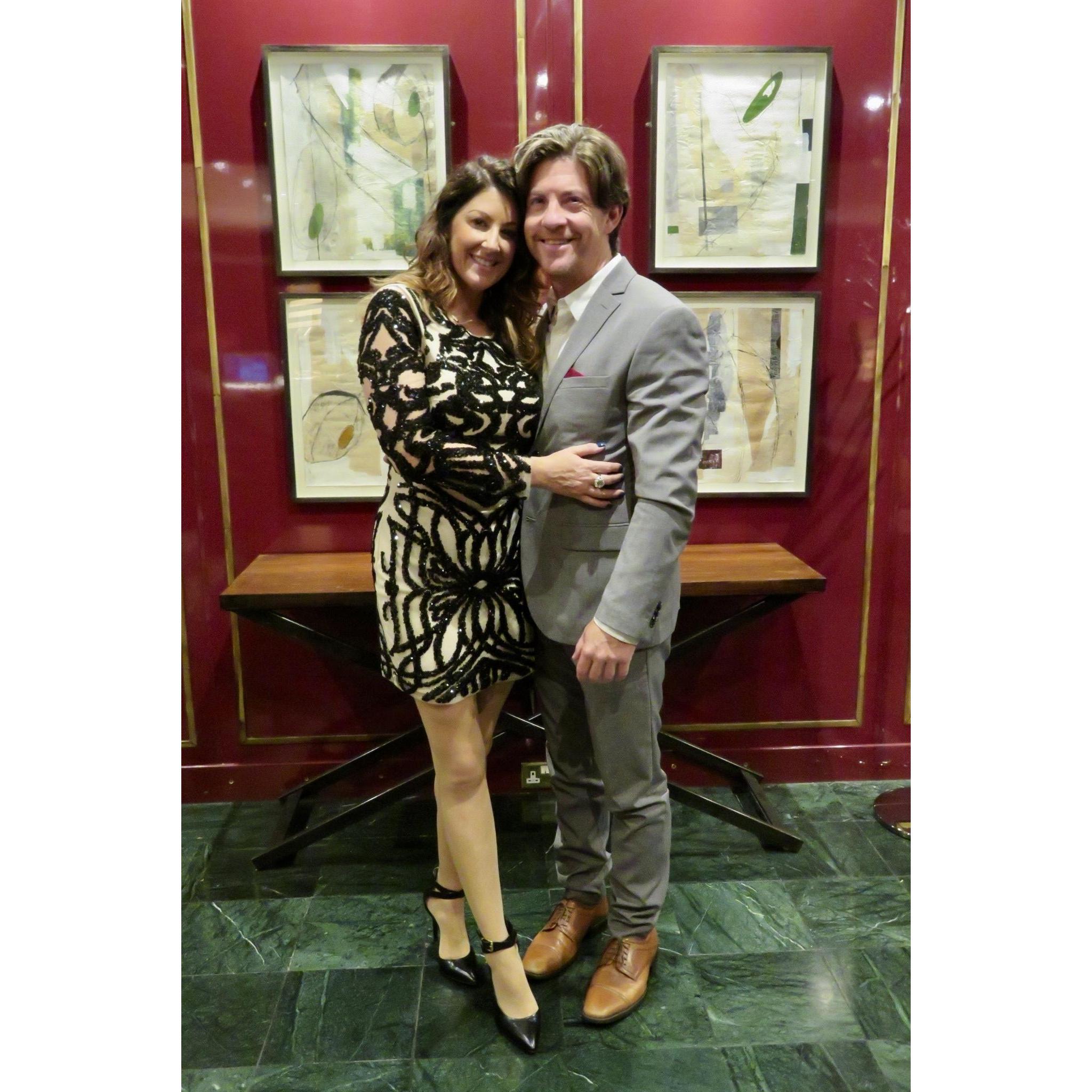 Evening out for Mum’s 70th.