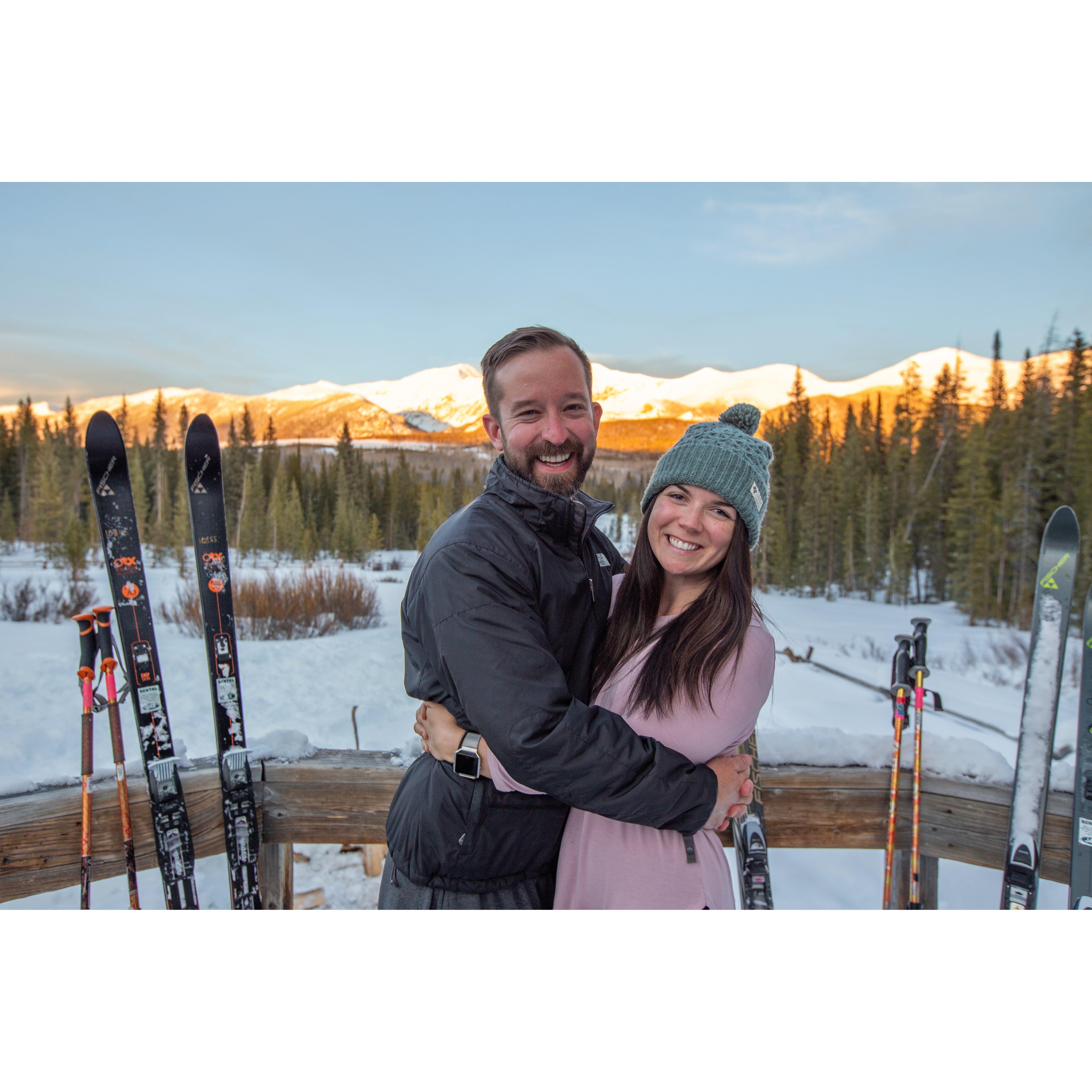 Yurt Trip in the Colorado Mountains with friends (Feb. 2020)