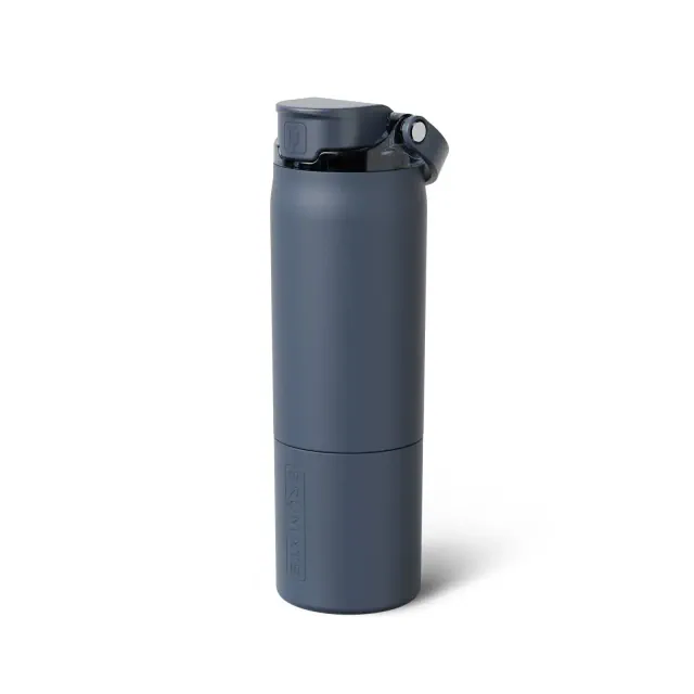 BruMate 25fl oz Stainless Steel Rise Water Bottle - Nightfall Blue