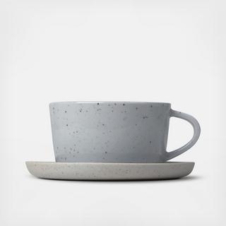 Sablo Coffee Cup and Saucer Set