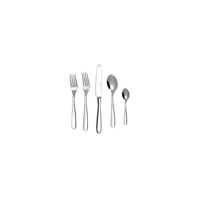 20pc Stainless Steel Grand City Silverware Set - Fortessa Tableware Solutions