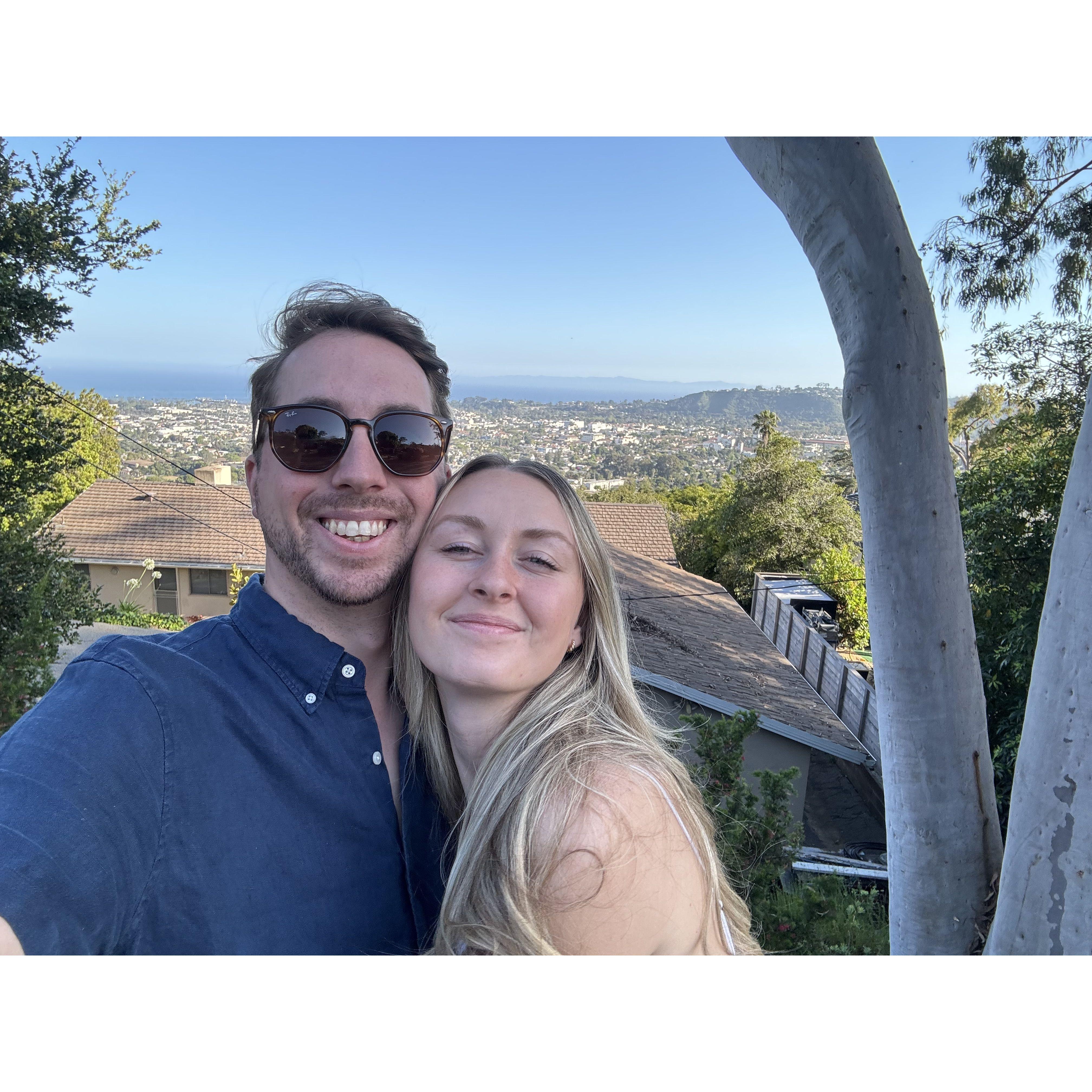 The day we toured our wedding venue!