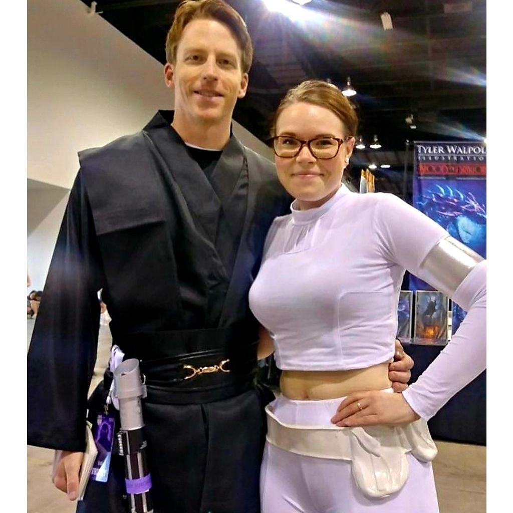 Our first comic con together.