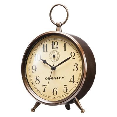 Analog Alarm Clock Antique Bronze - Crosley®