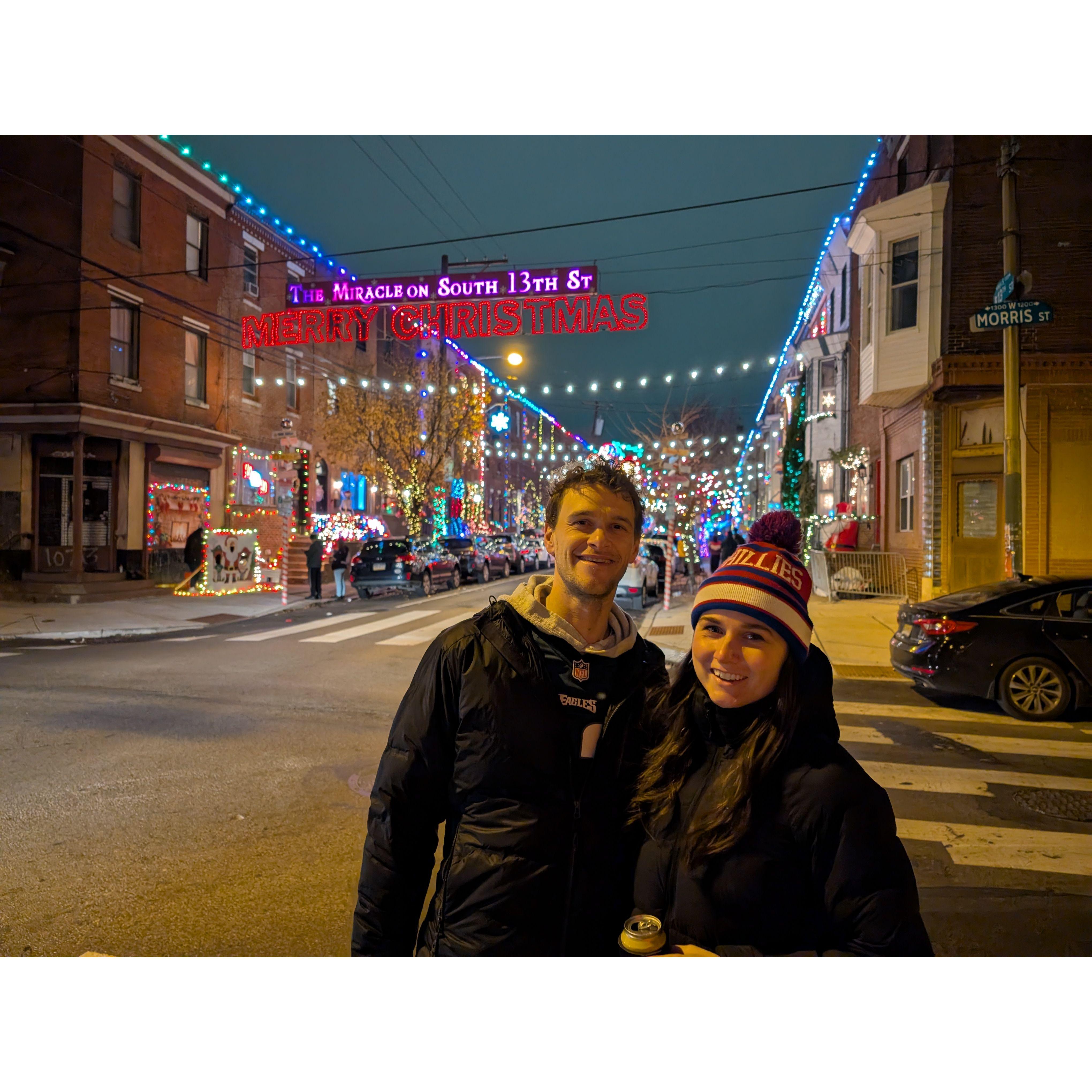 The streets of Philadelphia