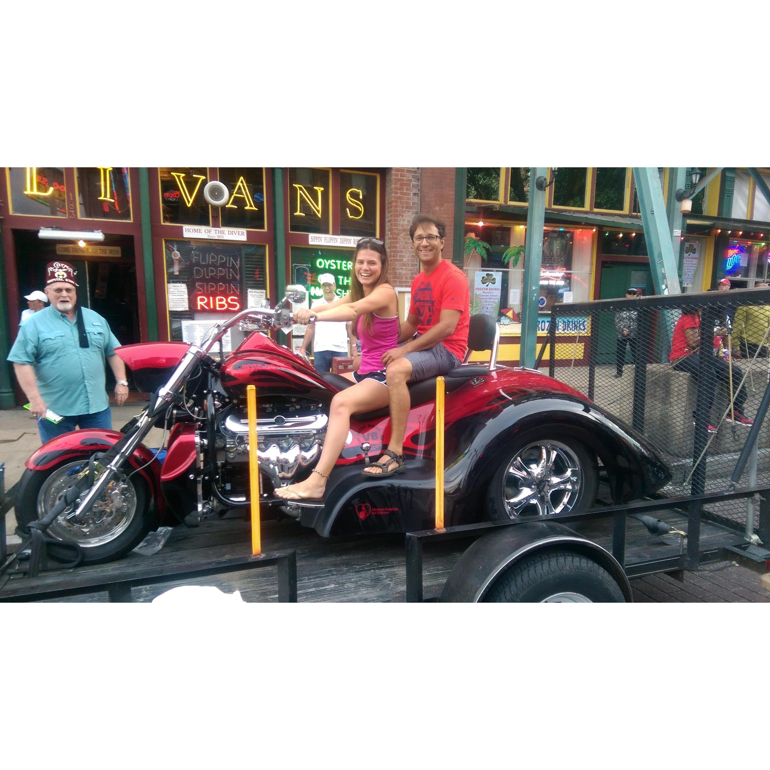 Dando um rolê de moto em Memphis! #soquenao