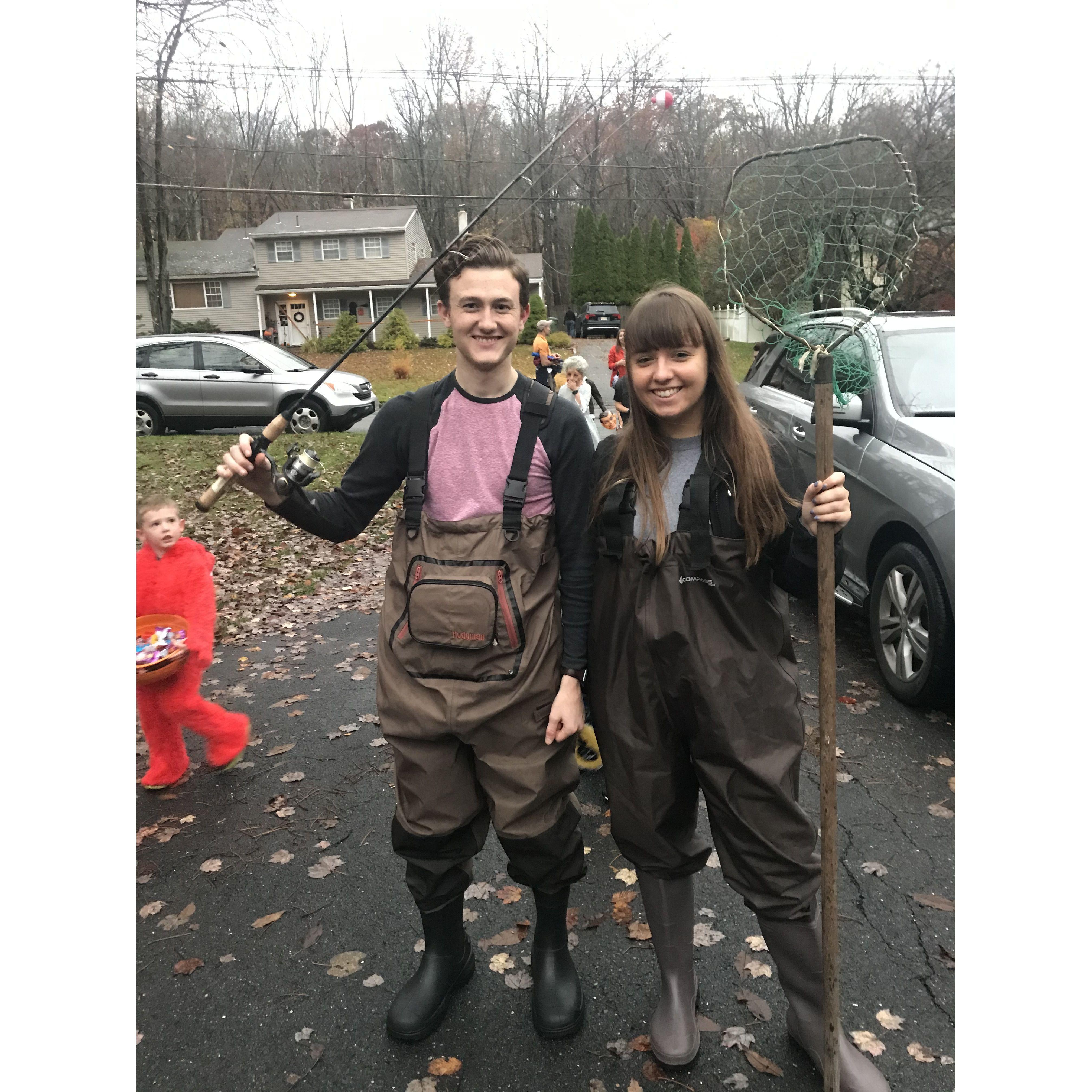 Our first Halloween together