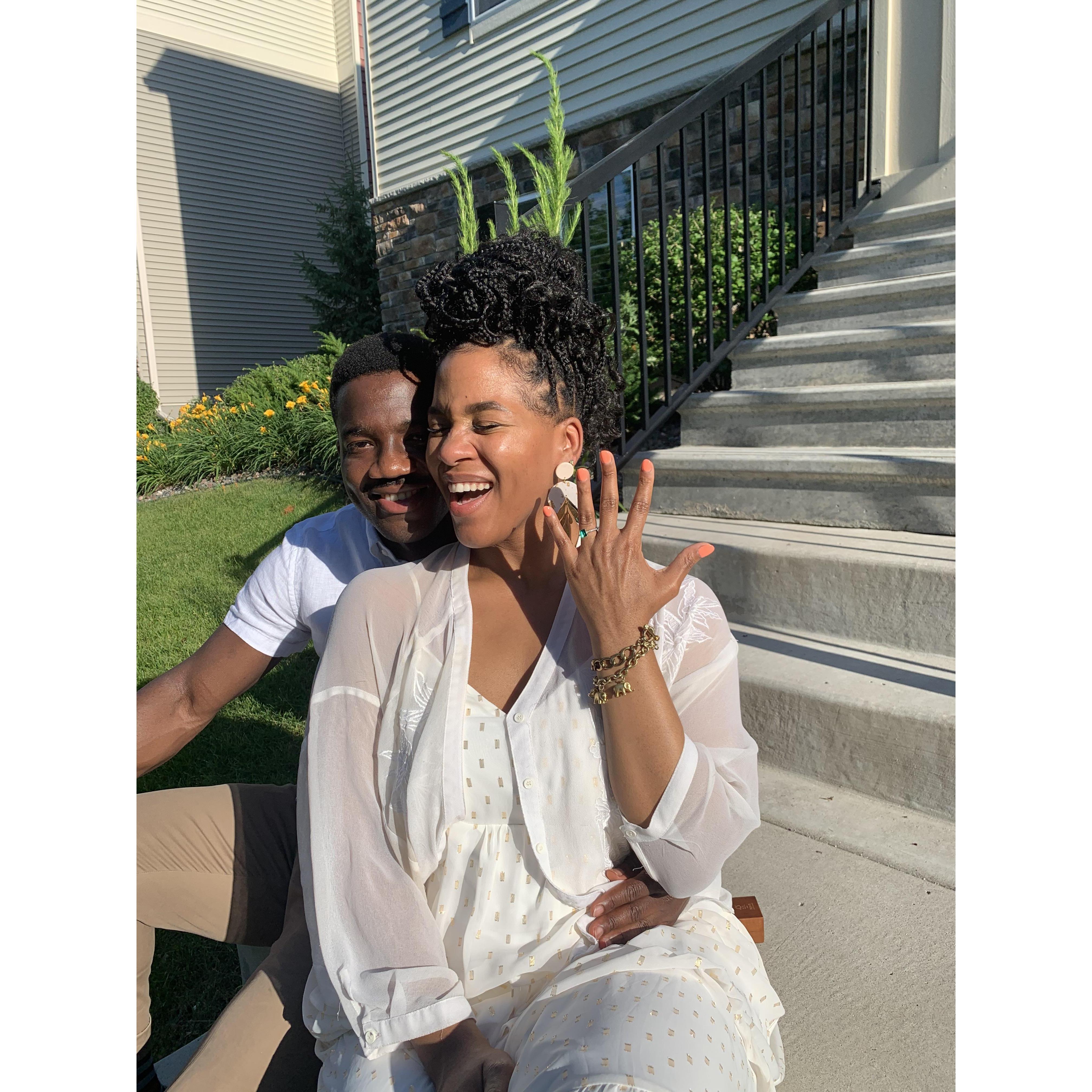 The day I said I DO. the day we decided we are going to become ONE