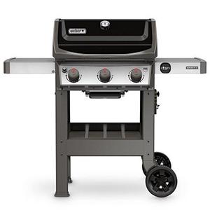 Weber 45010001 Spirit II E-310 Gas Grill LP Outdoor, Black