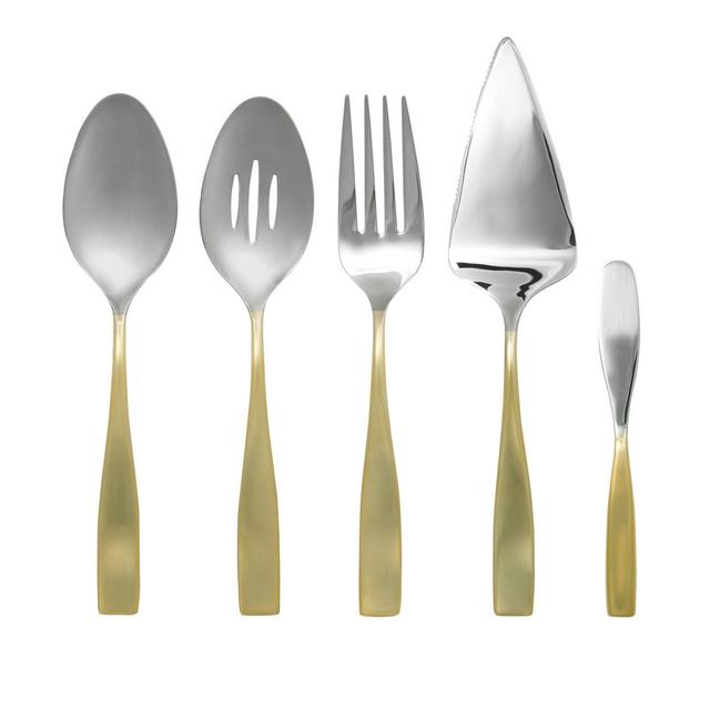 Our Table™ Beckett 5-Piece Hostess Set in Gold