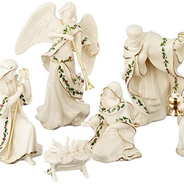 Lenox 806053 Holiday 7-Piece Mini Nativity Set