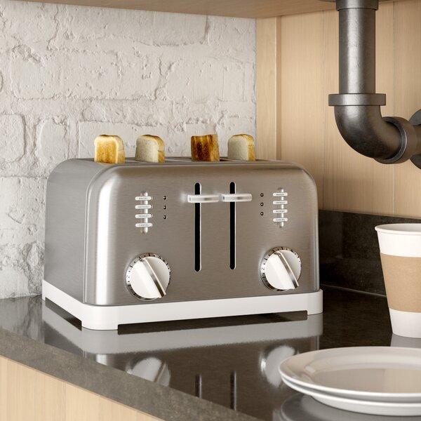 Black/Stainless Cuisinart 4 Slice Metal Classic Toaster