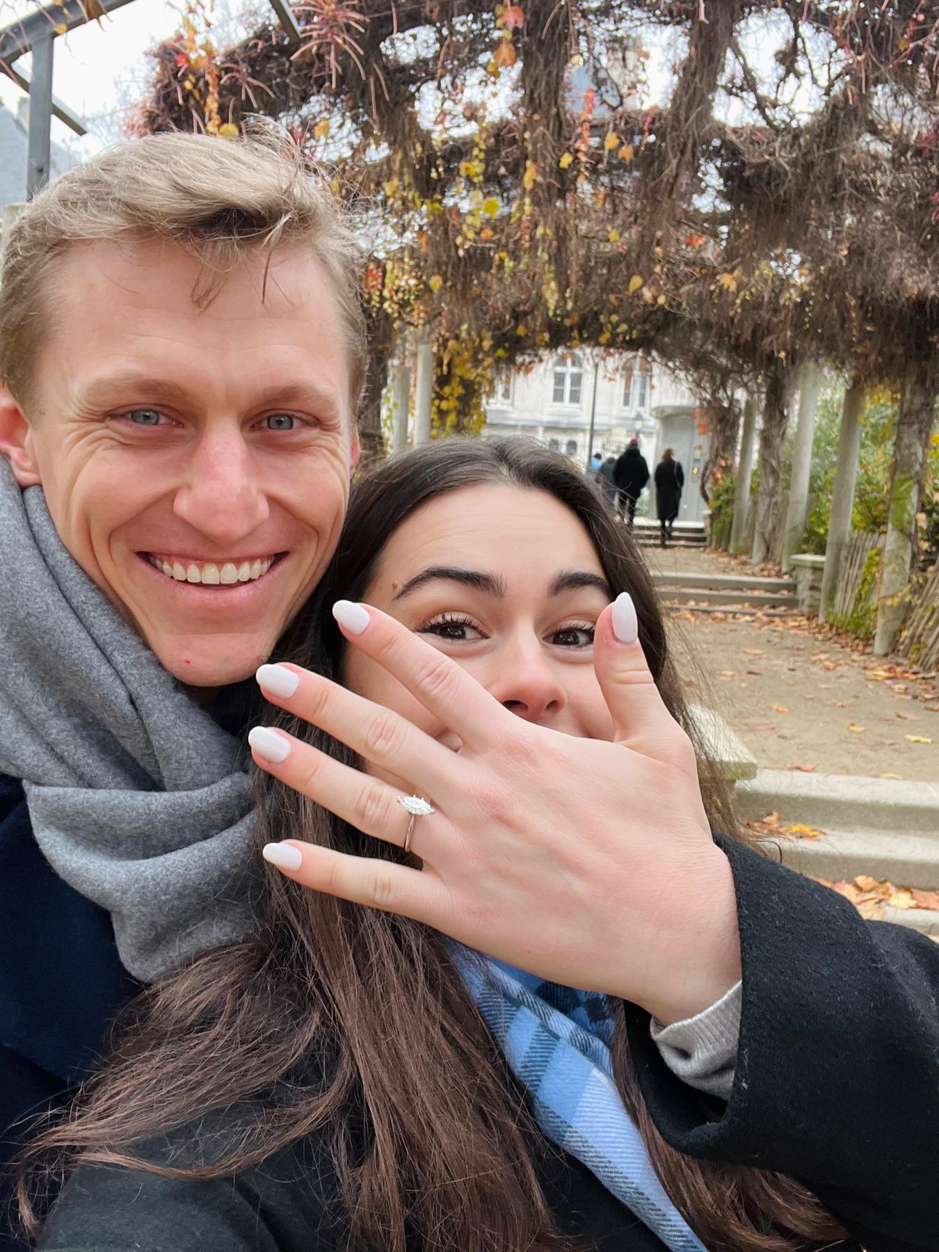 About five minutes after the proposal!!