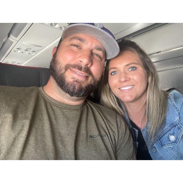 Our first flight together