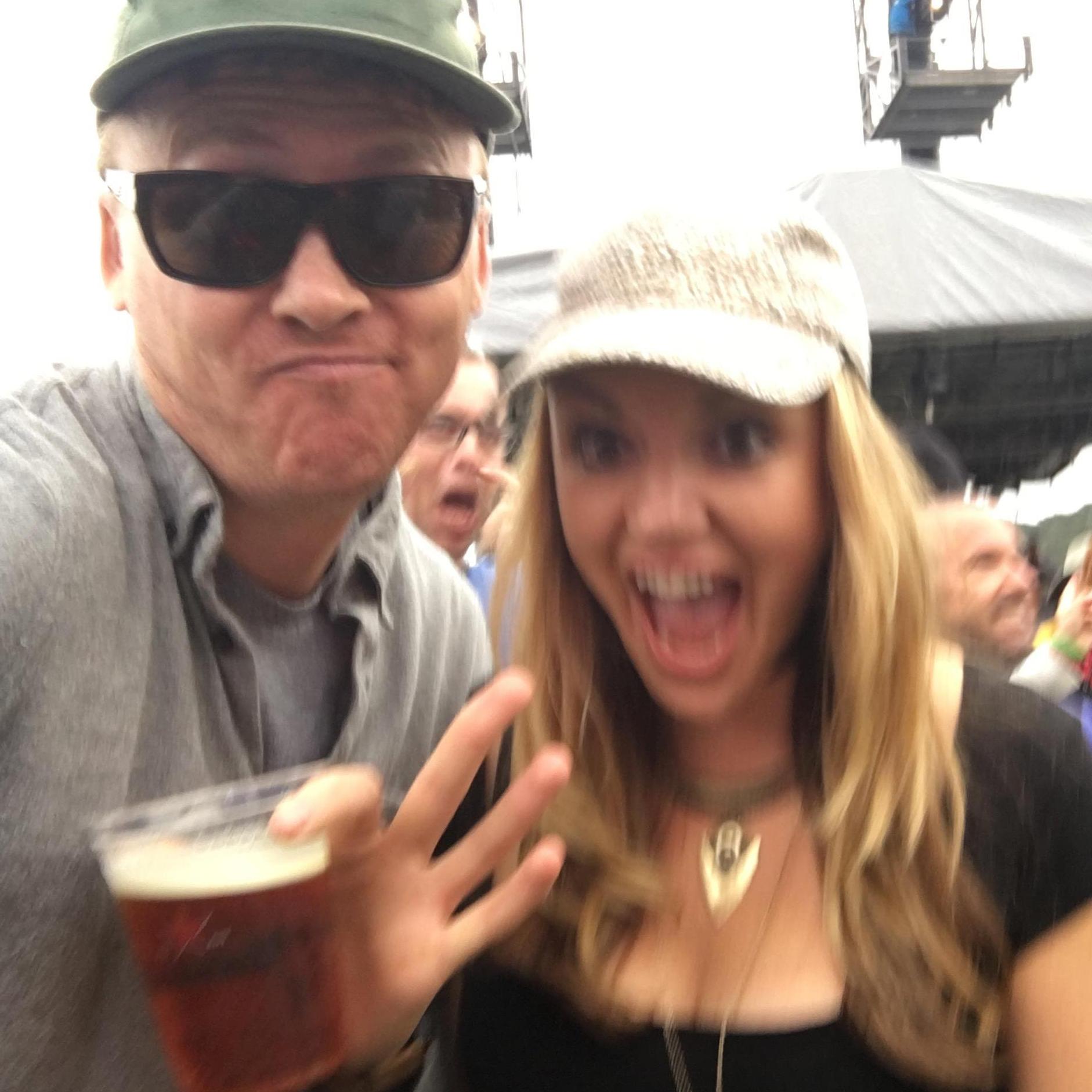 Turnt up at Outside Lands