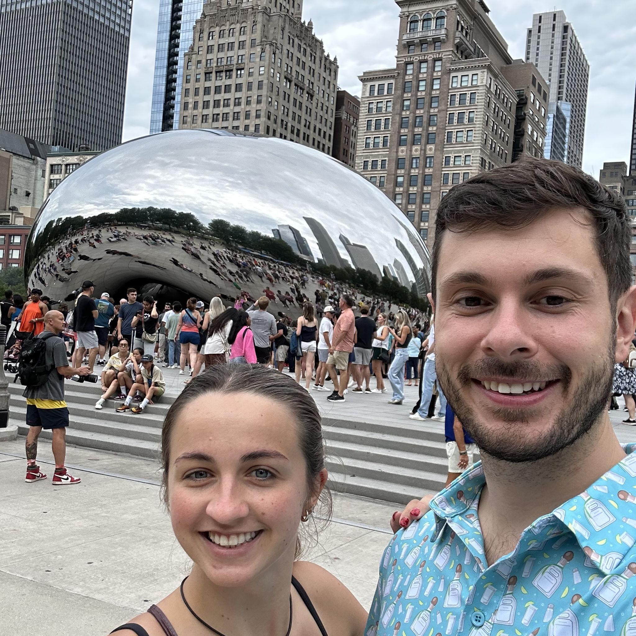 July 2025, Chicago. The last bean pic before leaving Chicago