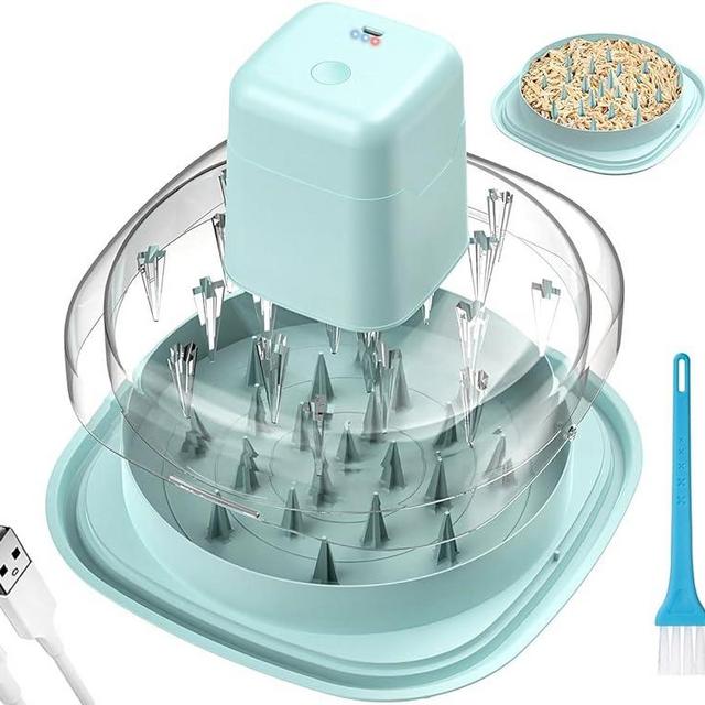 Electric Chicken Shredder Tool, 9 Inches Efficient Multifunctional Meat Shredder Machine, Chicken Breast Shredder Tool & Quick chicken shredding tool (Sky Blue)