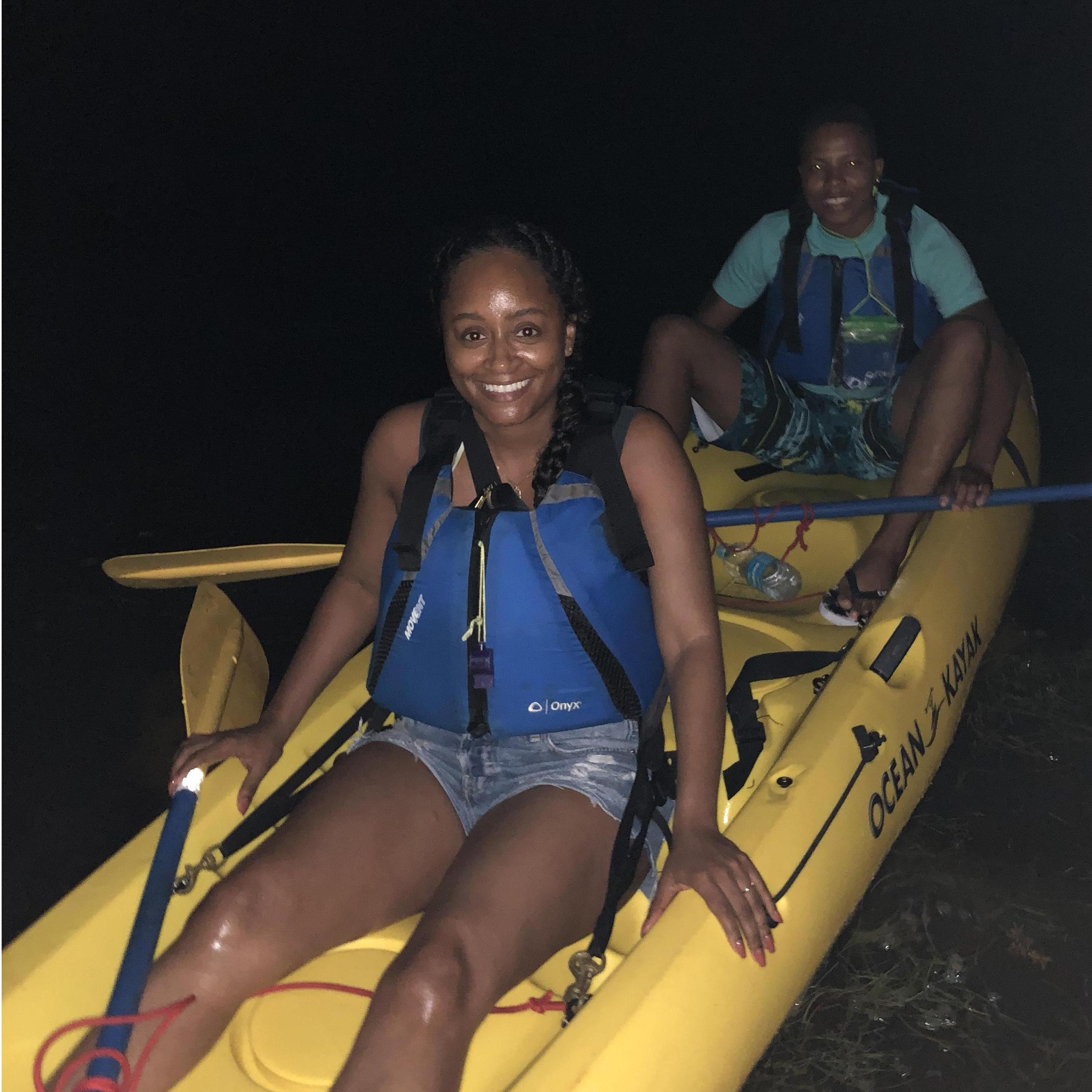 First time on vacation almost killed Simone