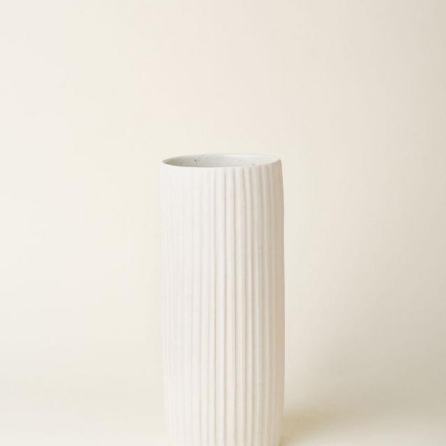 Antonia Textured Extra Large Stoneware Vase