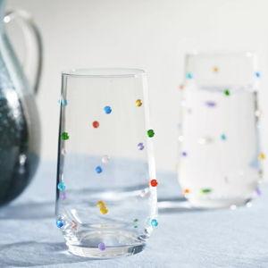Confetti Highball Glasses, Set of 2