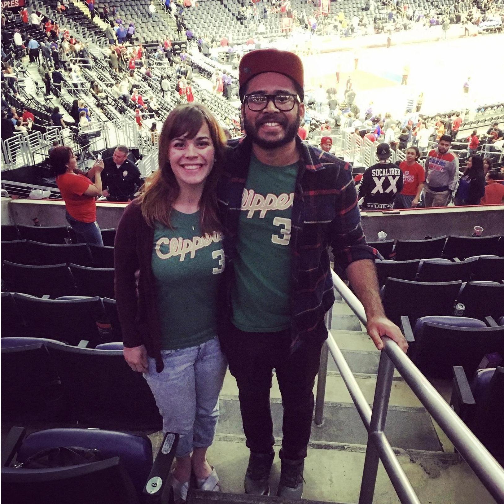 Clippers game, March 2016